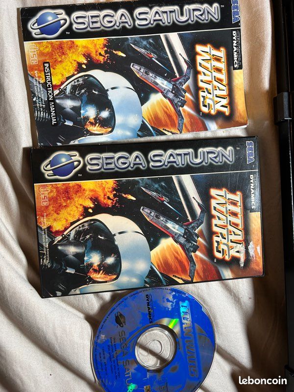 Titan wars Sega Saturn Complet avec boite et notice