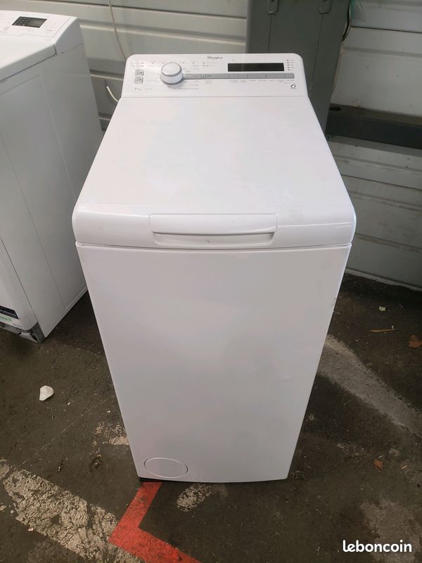 Lave Linge Top WHIRLPOOL TDLR70211 7kg 1200trs/min (image 1)
