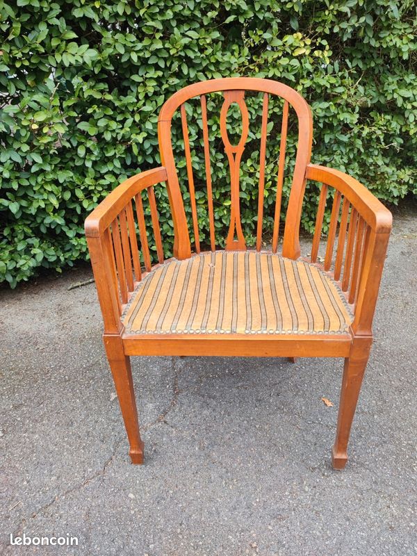 Fauteuil ancien 1930 art deco (image 3)