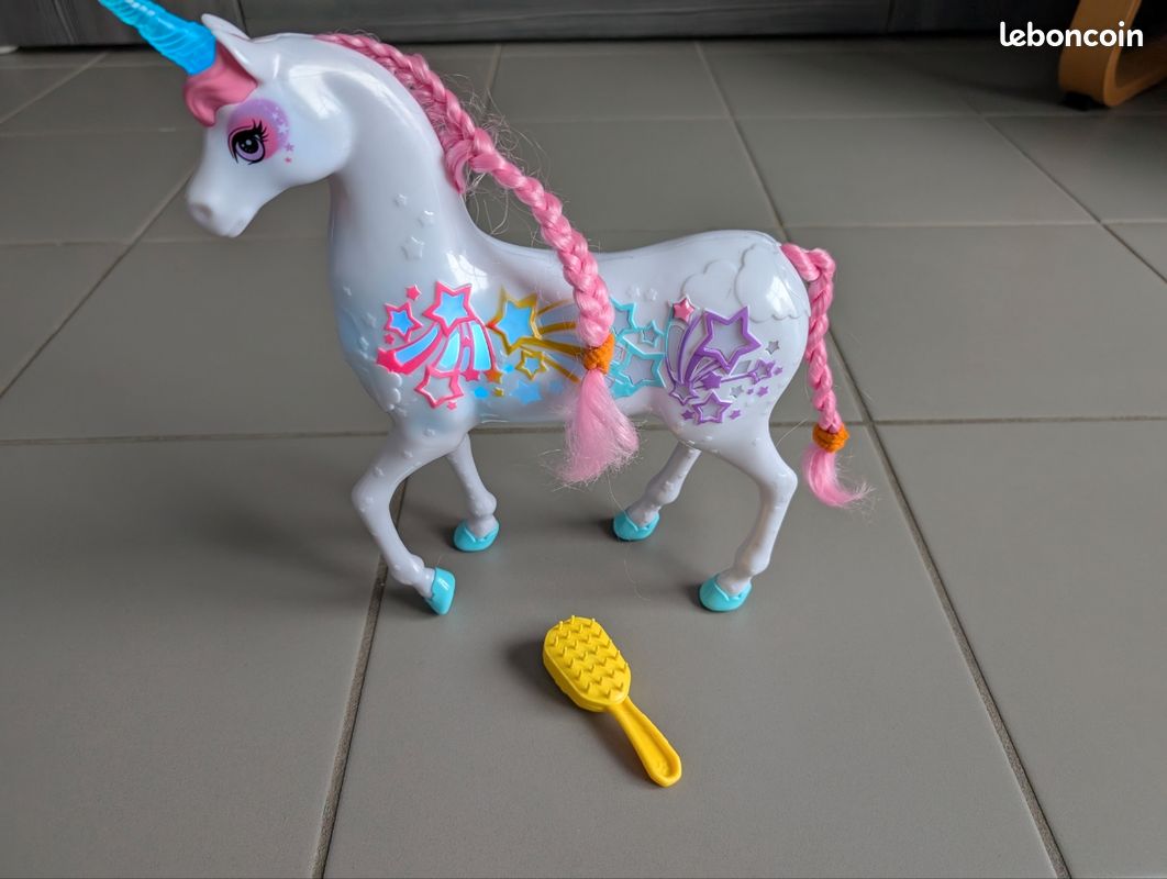 Licorne Arc Licorne Magique Barbie Licorne Arc-en-ciel Barbie Jeux