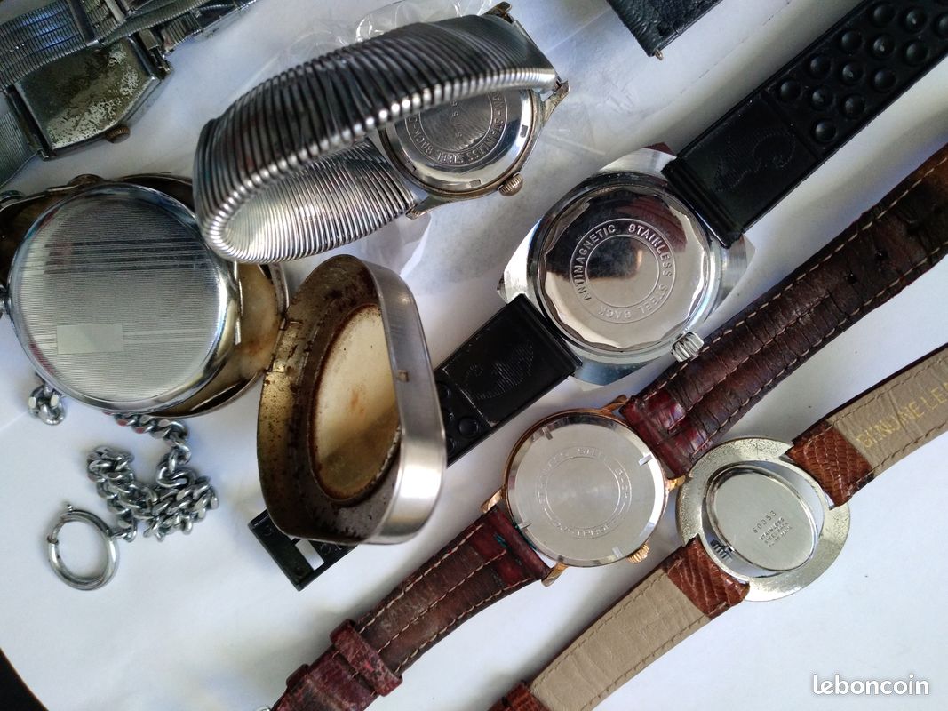 Lot de montres vintages mécaniques (image 12)