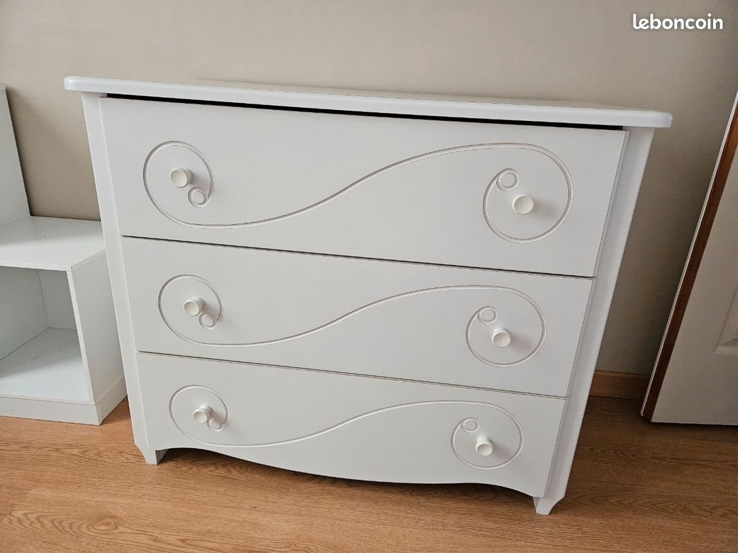Très grande commode 3 tiroirs (image 1)