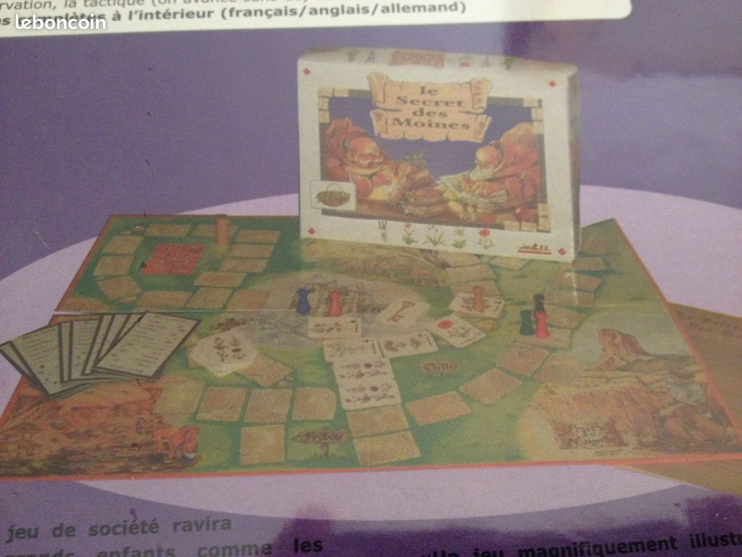 Jeu de société Le secret des moines RARE (image 8)