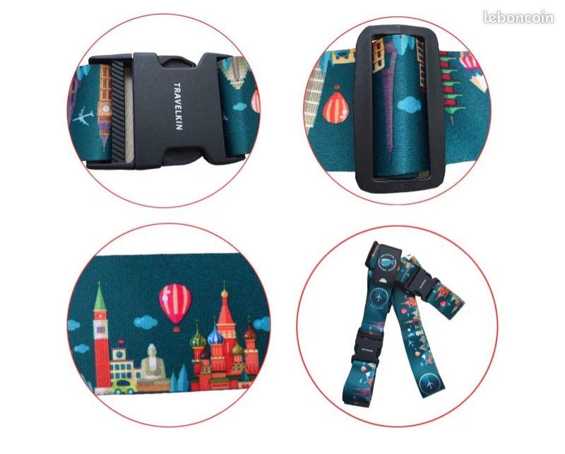 Sangles valises / ceintures bagages (image 7)