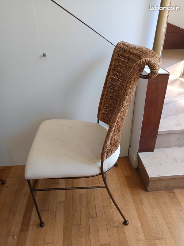 Chaise en osier (image 2)