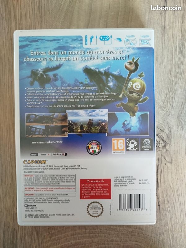 Monster hunter tri -pal fr- avec notice (image 2)