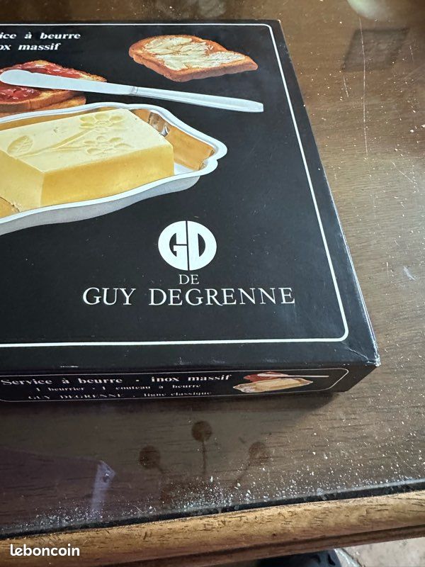 Service à beurre Guy Degrenne (image 2)