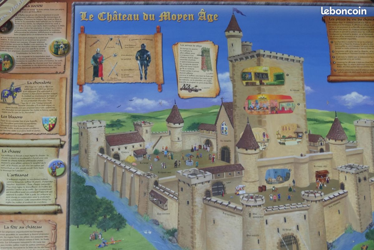 Poster LE CHATEAU DU MOYEN AGE (image 2)