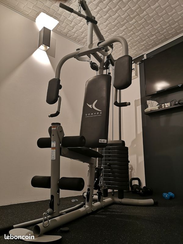 Banc De Musculation Inclinable Domyos – Bon état – Fitness Et Musculation à La Maison