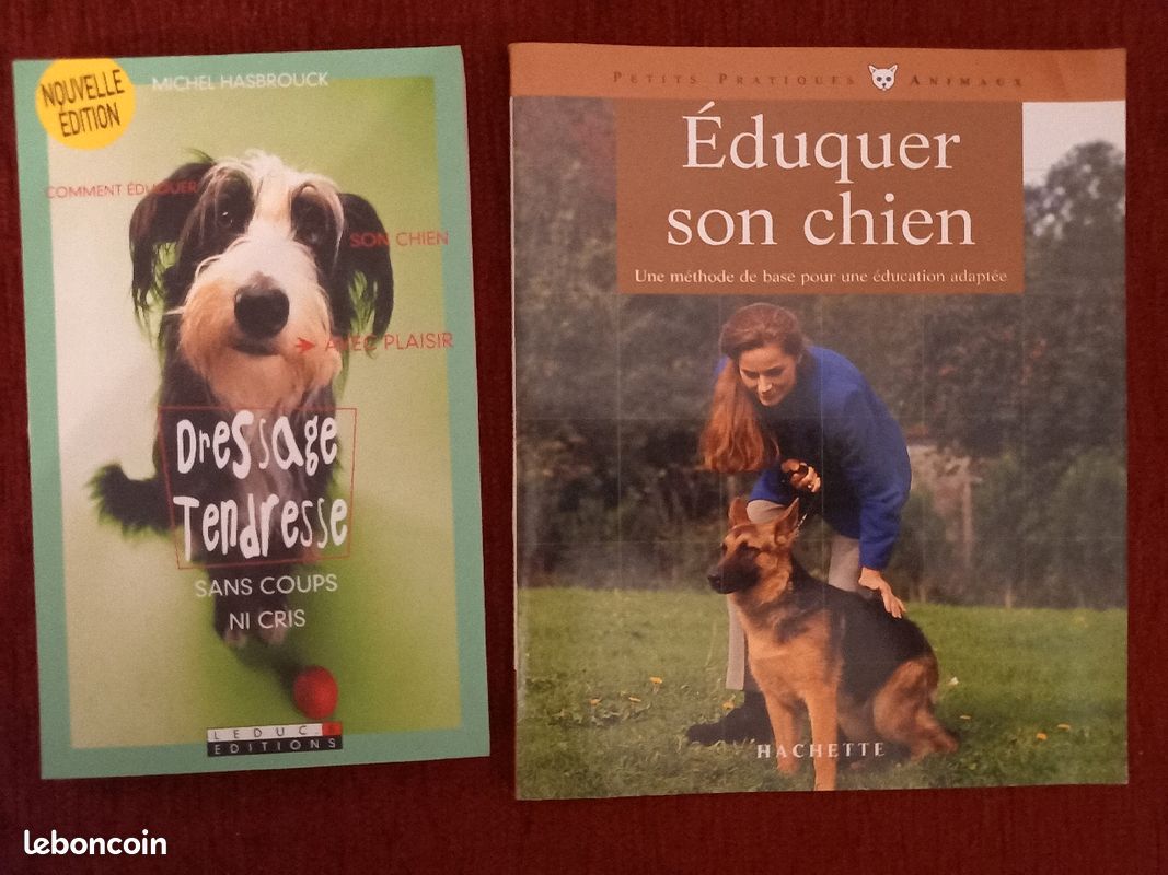 Lot 7 livres éducation canine (image 1)