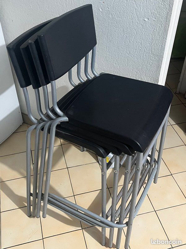 4 chaises hautes (image 2)