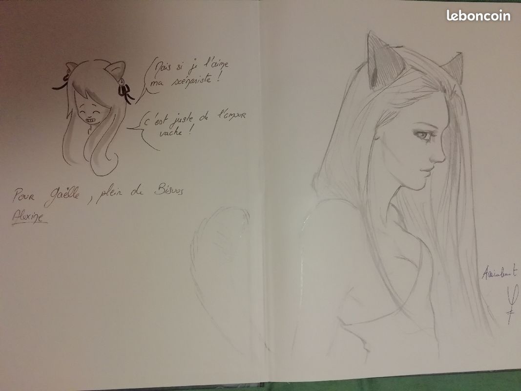 Bd Bianca sorcières You Alexine. DUPUIS. 2010 avec double dédicace de You et Alexine (image 2)