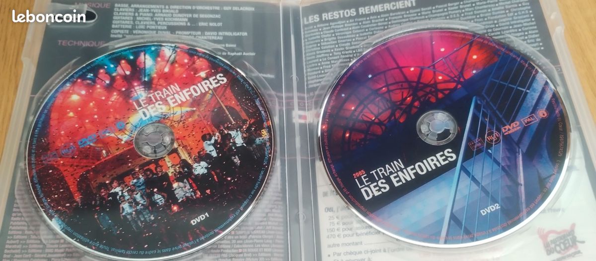 Lot de 4 DVD " les enfoirés" (image 12)