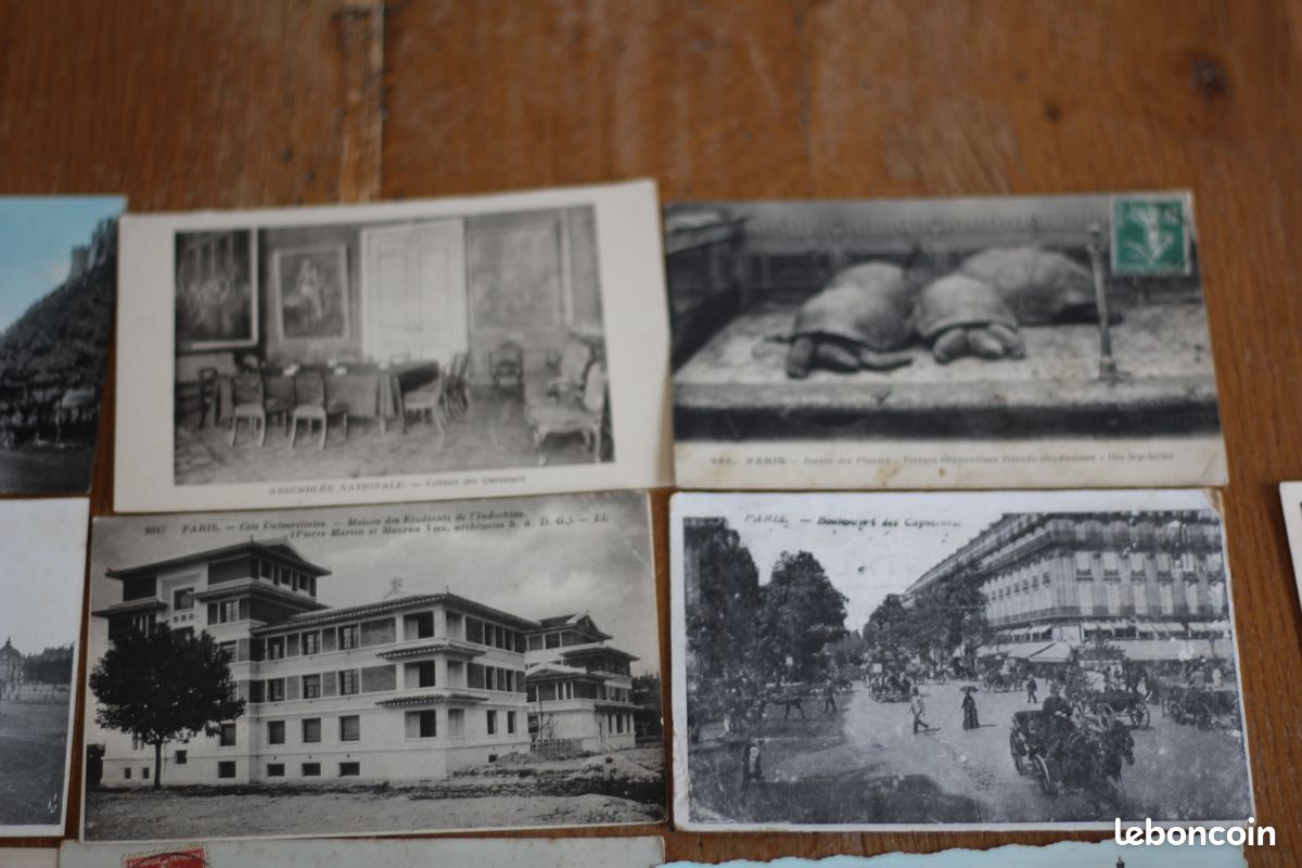 AA684, Paris, lot de 50 cartes postales anciennes, cpa (image 3)