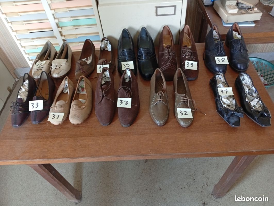 Chaussures neuves vintage Collection