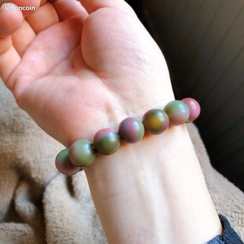 Bracelet agate Yanyuan coloration naturelle (image 3)