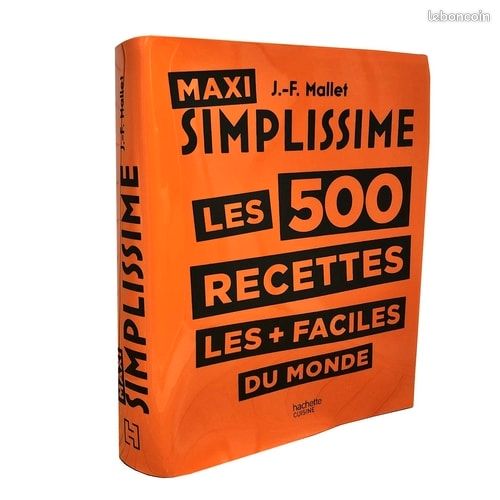 Simplicité les 500 recettes les plus facile du monde (image 1)