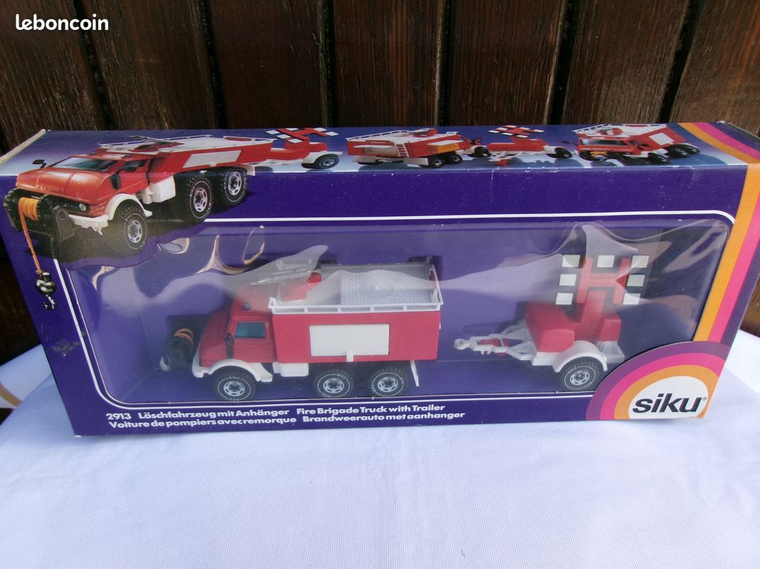 Camion De Pompiers Mercedes SIKU 1/55 - Modèle Sans Boîte