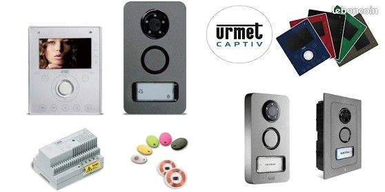 URMET kit vidéo couleur à mémoire d’images mains-libres (image 1)