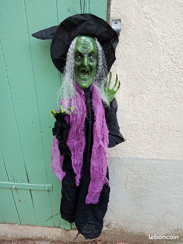Lot halloween poupée Vaudou et sorcière (image 2)
