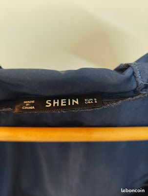Coupe vent tricolore SHEIN taille S bleu blanc rouge - avec défauts à réparer (image 9)