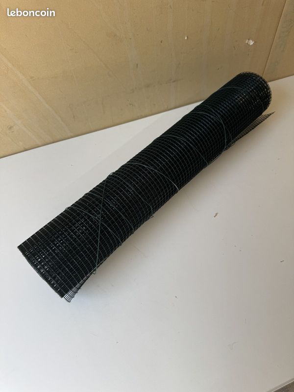 Grillage à poule vert plastifié 2,20 m x 50 cm (image 1)