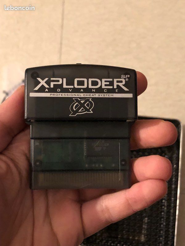 Xploder professional cheat system gba nintendo gameboy advance sp