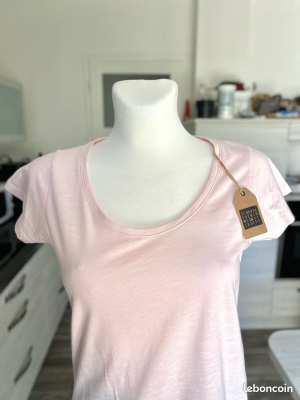 Haut manches longues vieux rose Cecilia Classics - T.36 (étiqueté 38/40 mais taille petit) - Vêtements