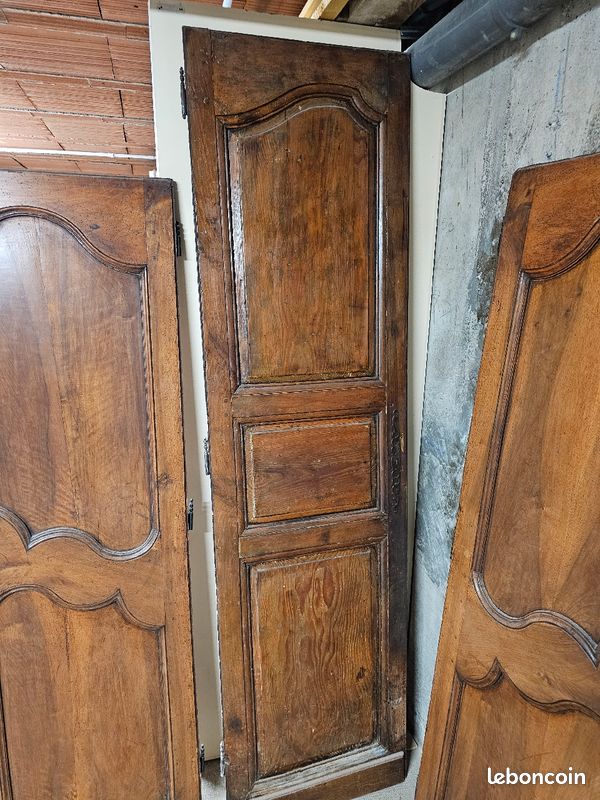 Lot de 3 porte en bois anciennes (image 3)