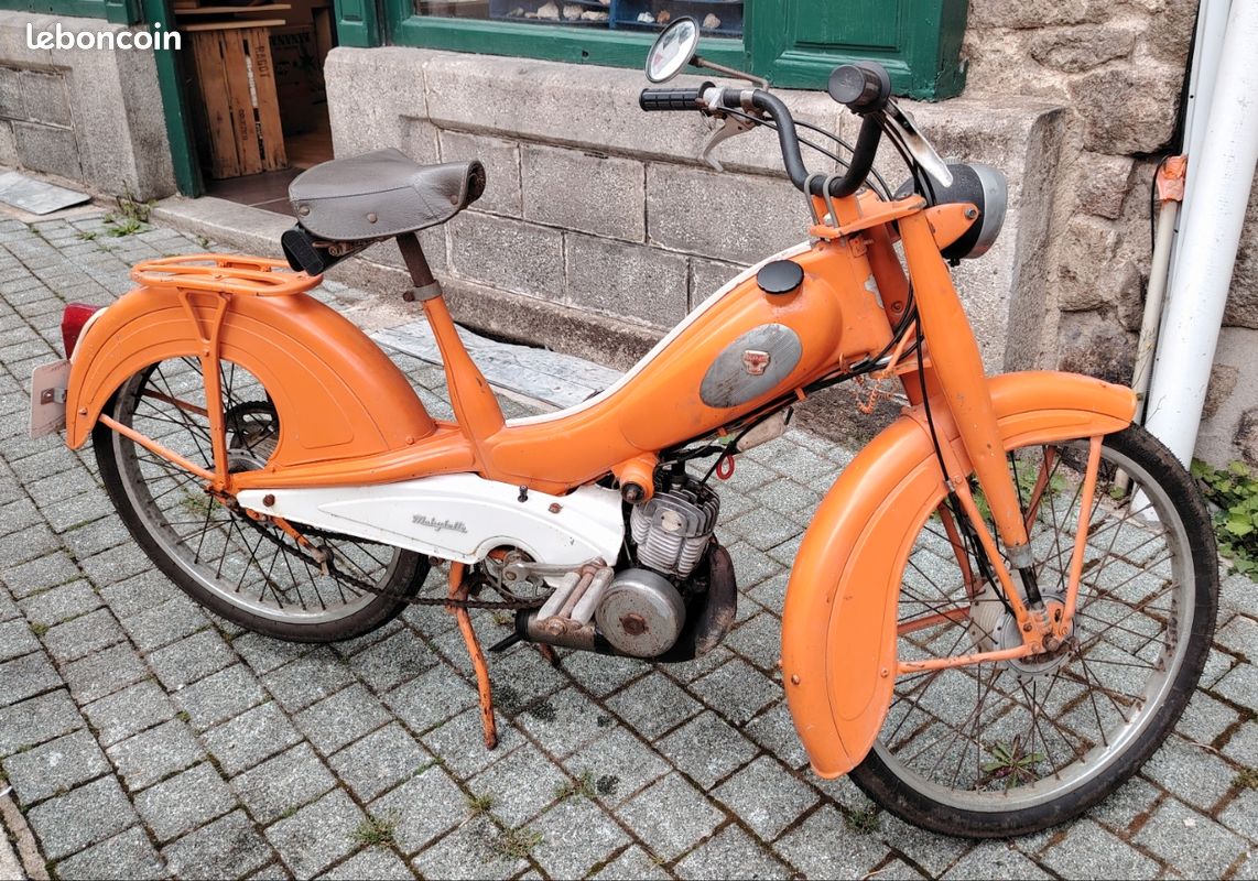 Mobylette Av79 Motobecane Av79 Style Custom Motos