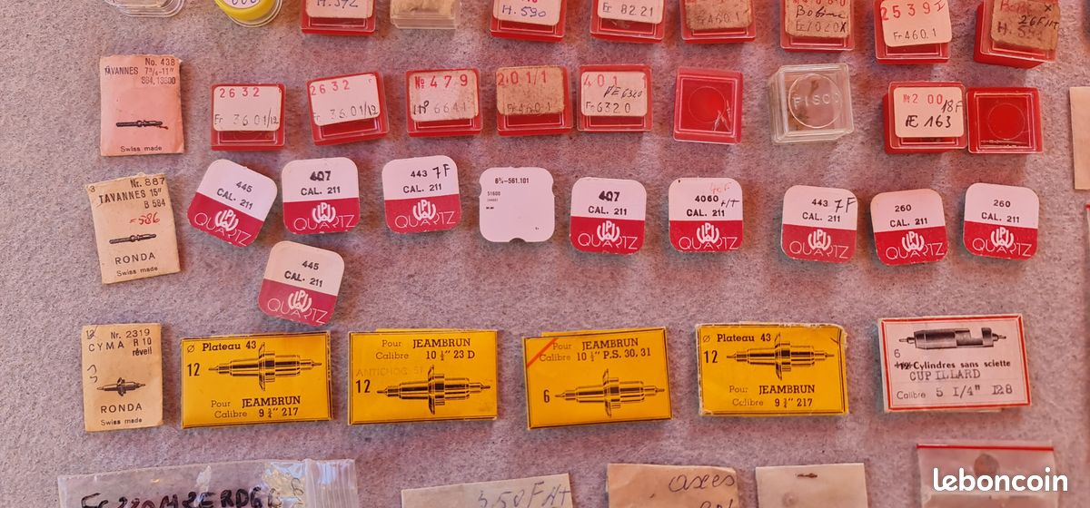 Lot pieces detachees montres horloges (image 4)