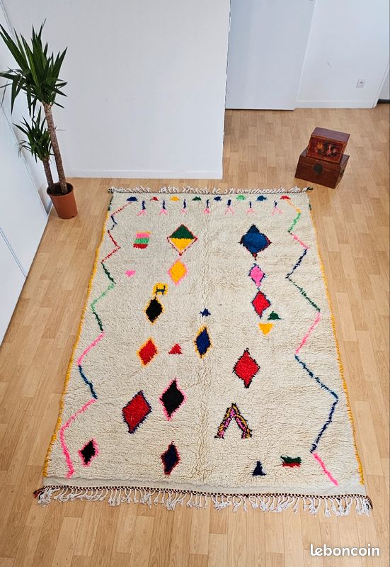 Tapis XL berbère AZILAL 3,18x1,90 artisanal neuf (image 1)