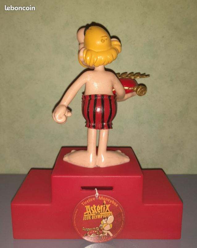 Astérix - Tirelire Plastique Plastoy - Astérix aux Jeux