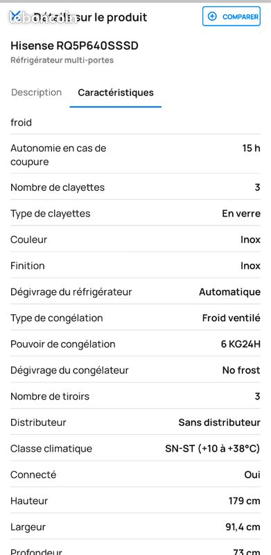 Réfrigérateur (image 3)