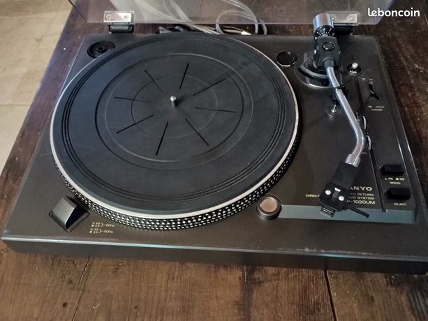 Charnières De Capot Pour Platine Disques SANYO TP 1020 - Pièce Vintage Hifi