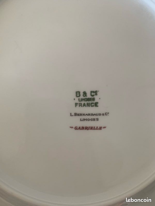 Service Bernardaud ancien (image 6)