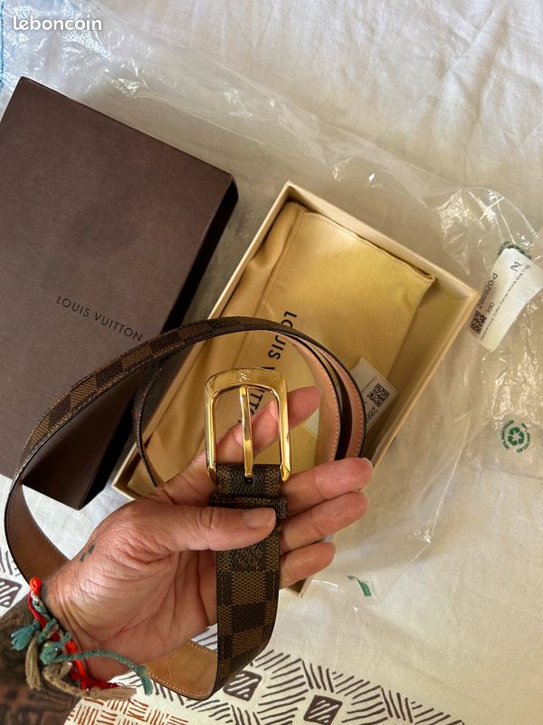 Ceinture damier Louis Vuitton Accessoires Bagagerie