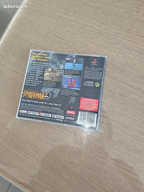 Jeux ps2 Spiderman 2 (image 4)