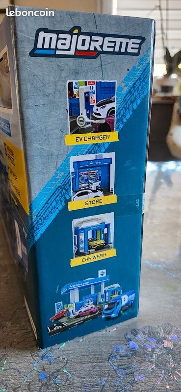 Majorette Petrol Station ARAL (avec Voiture Jouet), Station