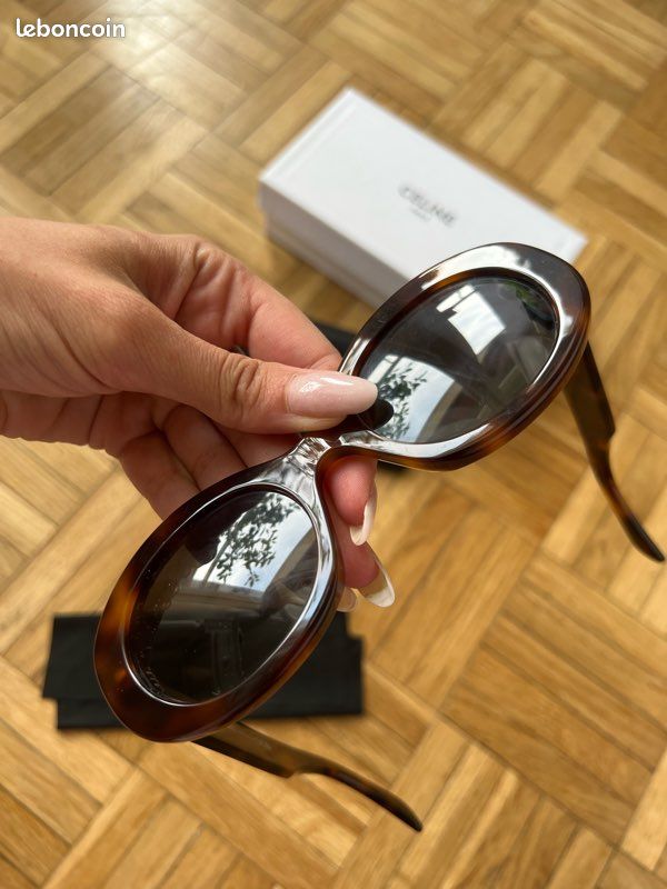 Lunettes de soleil celine Triomphe 01 CL40194U 53A écaille Havana - Full Set (image 7)