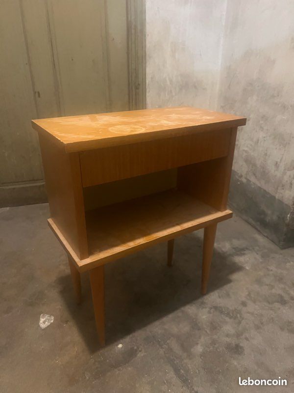 Vintage Table de nuit année 60 (image 1)