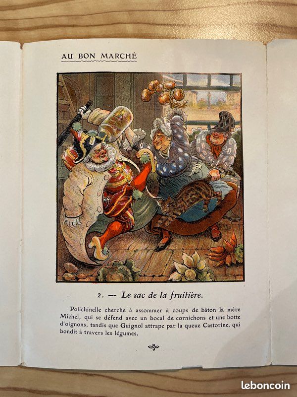Catalogue Etrennes Et Jouets 1910 Bon Marché Paris – Théâtre De Guignol – Rare