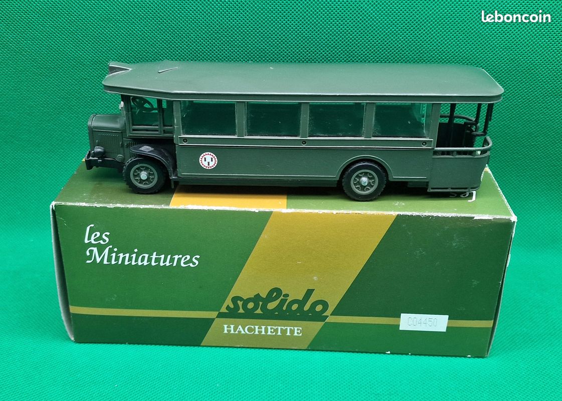 Bus Renault TN 6C 1934 version Militaire - Solido (image 1)