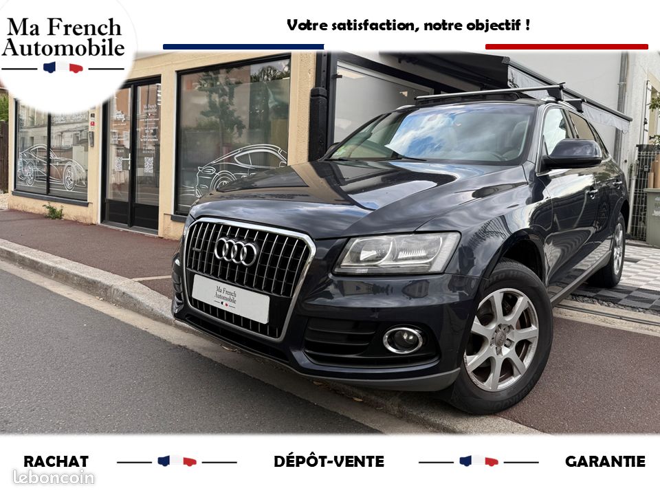 AUDI Q5 (8RB) Phase 2 2.0 TDI 16V Quattro S-Tronic7 17cv TOIT OUVRANT - BOITE AUTO - KIT DISTRIBUTION OK - CLIM AUTO - REGULATEUR DE VITESSE - GPS - RADAR DE RECUL AR - BARRE DE TOIT (image 1)