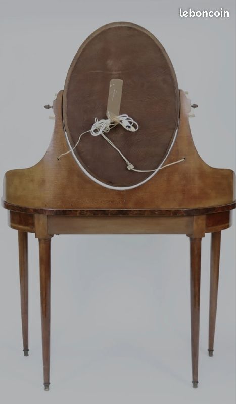Coiffeuse (style louis xvi..xxeme) ronce de noyer (image 3)