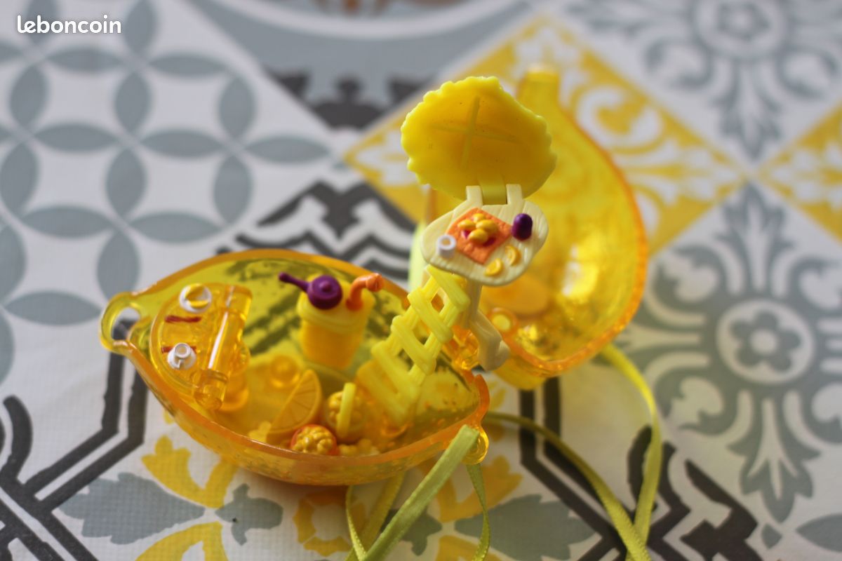 Lot de 2 de Polly Pocket 2000 Pendentif (image 2)