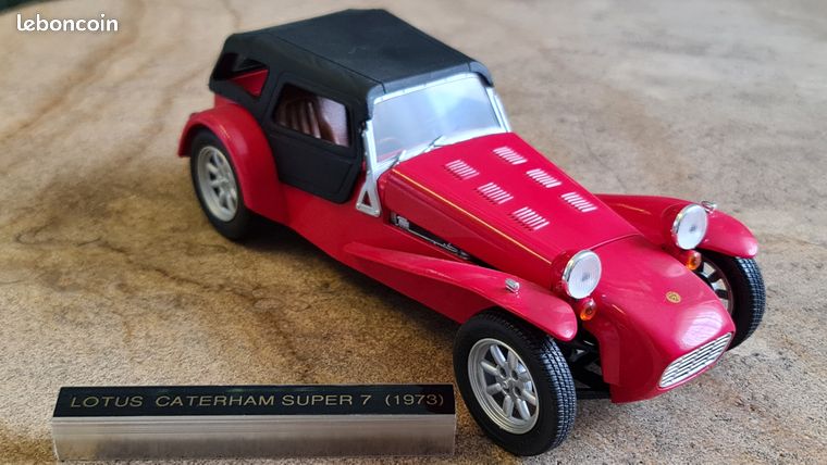 Anson Lotus Super Seven 1973 - Miniature Voiture De Collection, échelle 1/18, Super Détails !