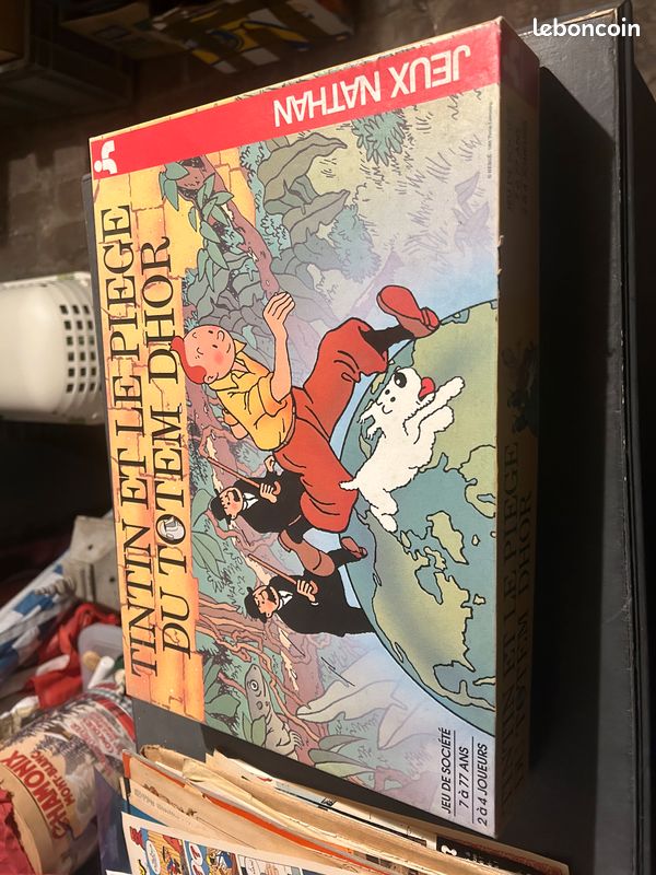 JEU TINTIN ET le piege du totem d'or 1991 EUR 25,00 - FR
