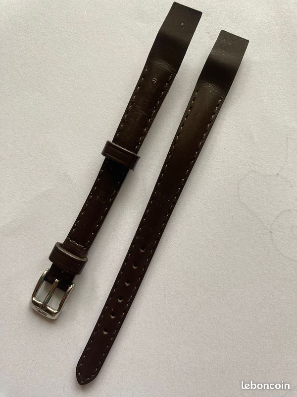 Bracelet montre à clip p.montres avec les anses soudées, 8-20