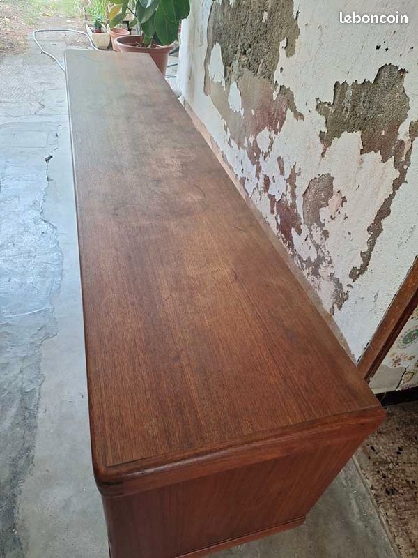 Buffet / Enfilade en teck Marque Bramin, Danemark, années 1960 (image 17)